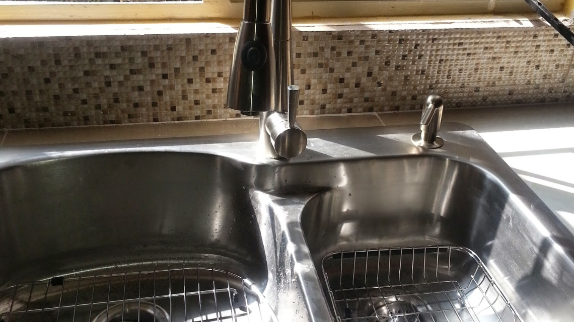 kitchen sink for domestic plumbing services